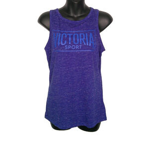 Victoria’s Secret Sport Women's Small Athletic Tank Top Cutout Open Back Blue
